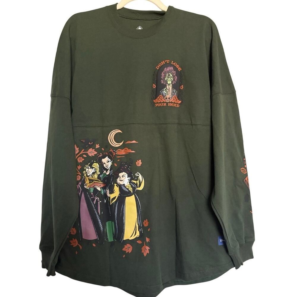 Disney Hocus Pocus NWT Spirit Jersey M Sanderson Sisters Spooky WitchesHalloween